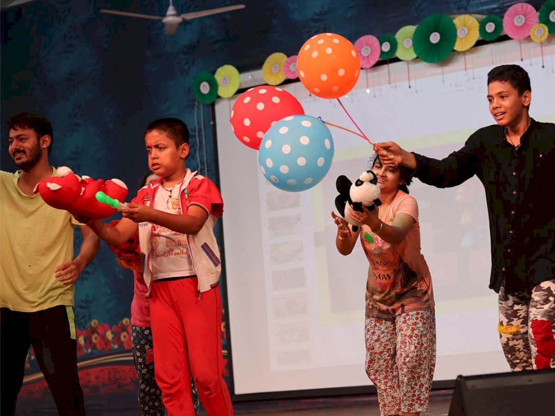 Confidence building through Theatre